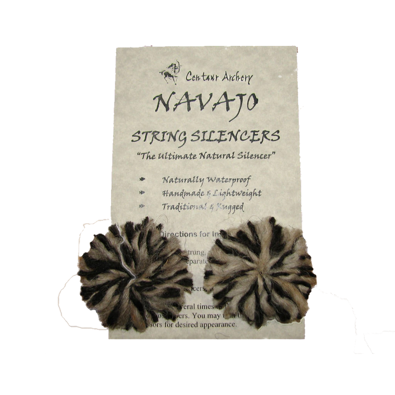 Navajo Wool Bow String Silencers The Footed Shaft