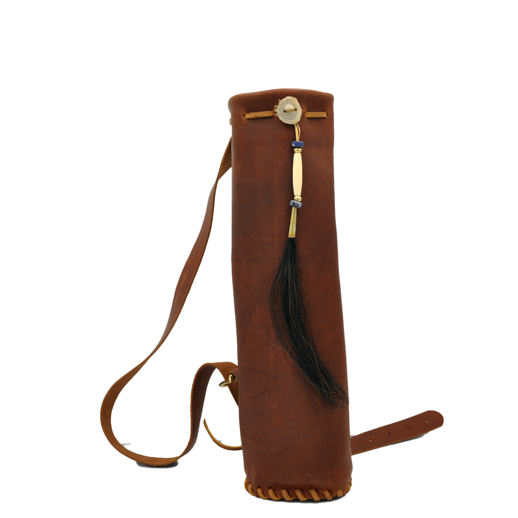 Youth Leather Back Quiver