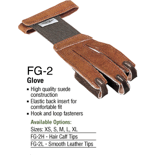 NEET Youth Three-Finger Glove, Leather